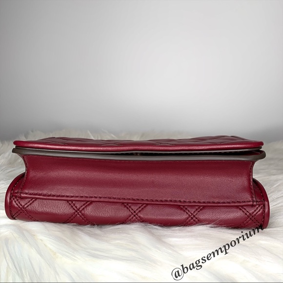 Tory Burch Leather Quilted Crossbody Bag - Picture 7 of 15